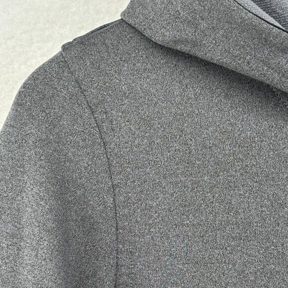 UNDER ARMOUR Hoodie Women M ColdGear Infrared EVO Fitted Sweatshirt Running Gray - Picture 5 of 13